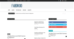 Desktop Screenshot of fabdroid.com
